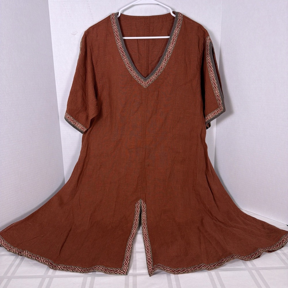 Medieval Renaissance Shirt Tunic Top. Short Sleeve. One Size.